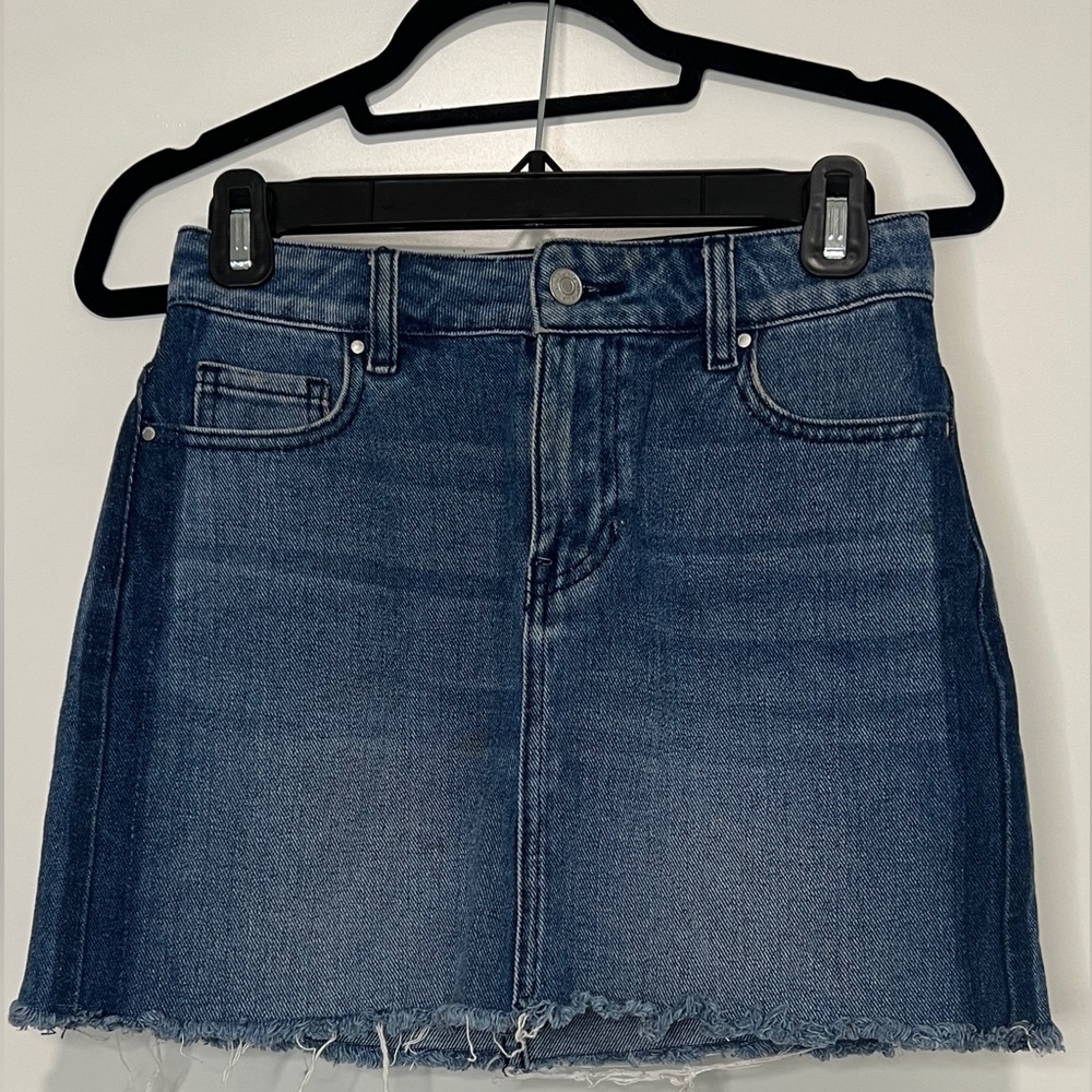 PacSun Blue Denim Mini Skirt